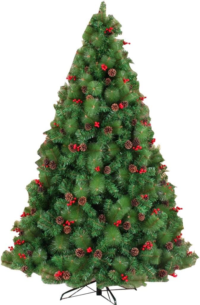 Christmas Tree Trees Green Bare Tree Home Festival Artificial Tree Christmas Decorations (Color : Green, Size : 150cm (59.1 inch))
