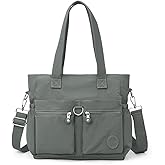 Collsants Tote Bag for Women Nylon Purse and Handbags Tote Purse Crossbody Bag Messenger Bag