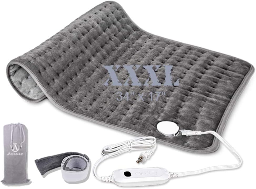 Heating Pad, Large Heating Pad for Back Pain Auto Shut Off