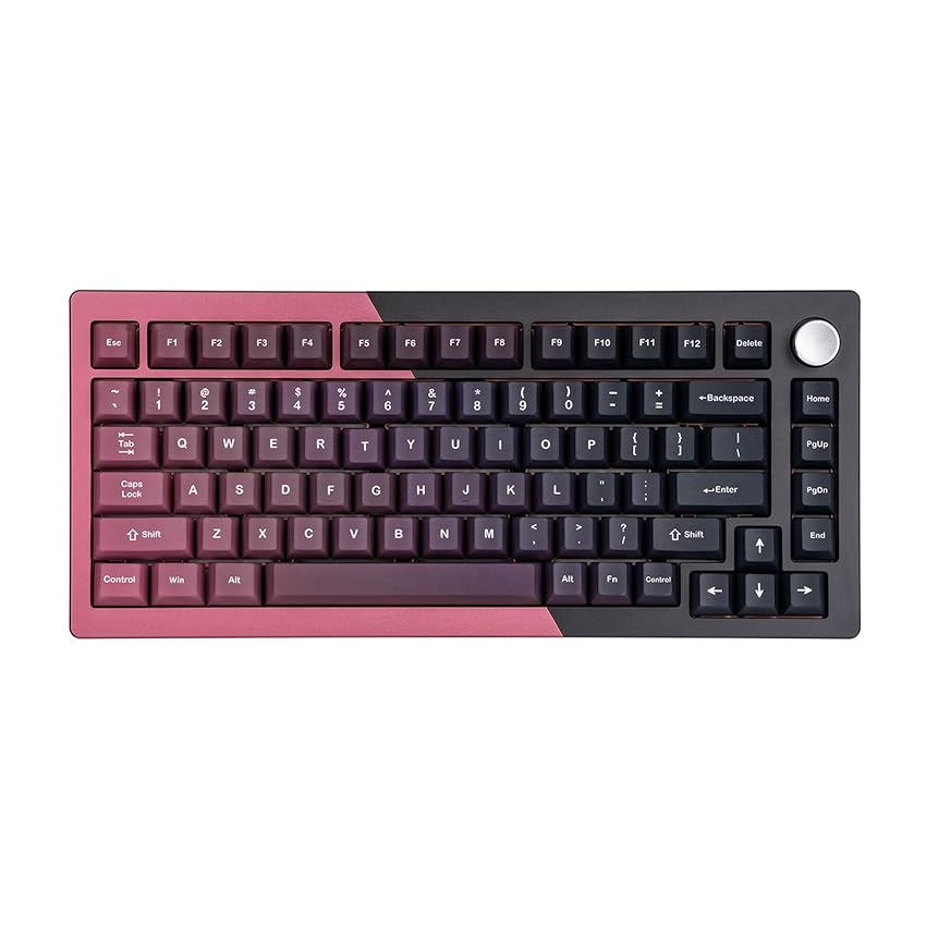 KiiBoom Loop 75 - Tastiera meccanica 75% in alluminio, programmabile QMK/VIA