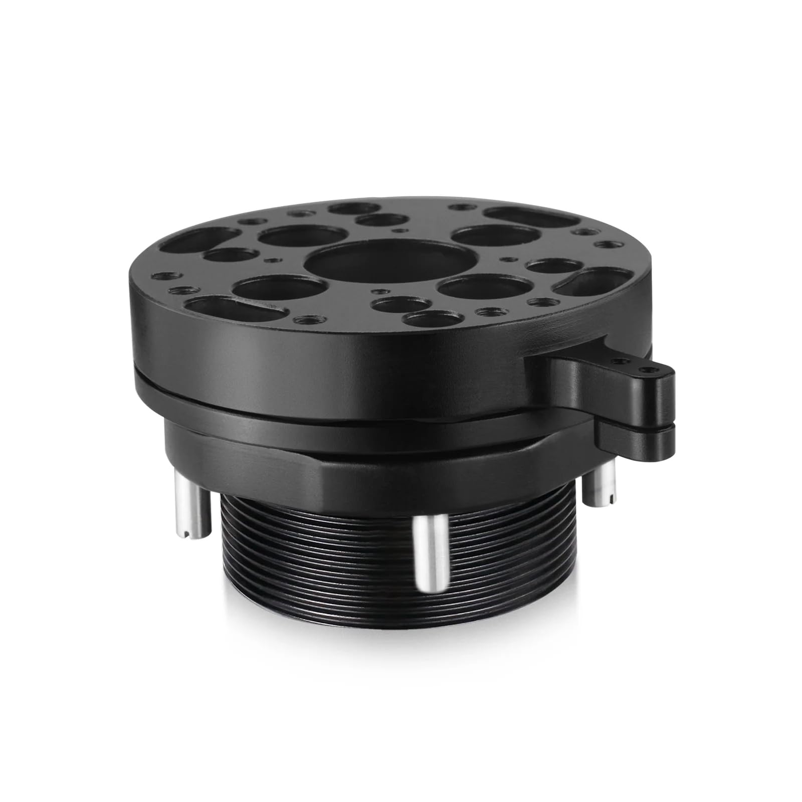 PROAIM Gimbal Mitchell Plate with Castle Nut & Lock for Most Gimbal Mount Adapters. Multiple Hole Patterns for Various Camera Gimbals (P-GMP-01)