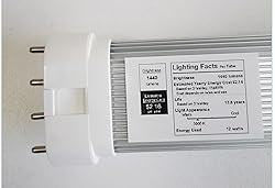 Best To Buy 2-Pack 2G11 4 Pin Base LED Light Bulb