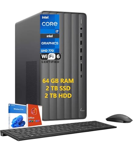 Amazon.com: HP Envy Desktop Computer (2025), Intel i7-14700