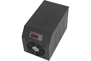 Water Chiller, Aquarium Chiller 1/4 10‑50°C Temperature Range 2 in 1 Design 16 Gal Easy at Home (US Plug 110V)