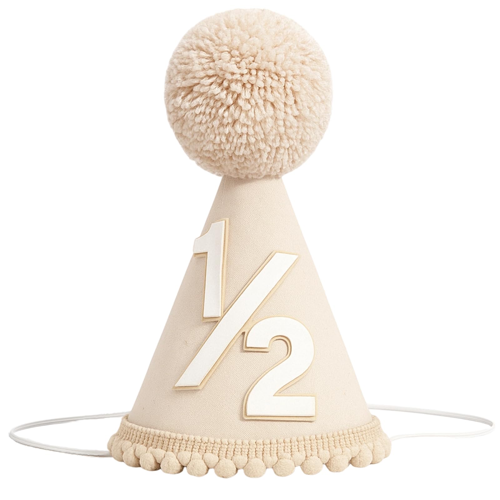 QhgPnt Half Birthday Hat, 1/2 Birthdays Crown, Birthday Party Headwear for Children, Six Months Baby Party Hat s Outfit for Girls/Boys Half Birthday Decorations