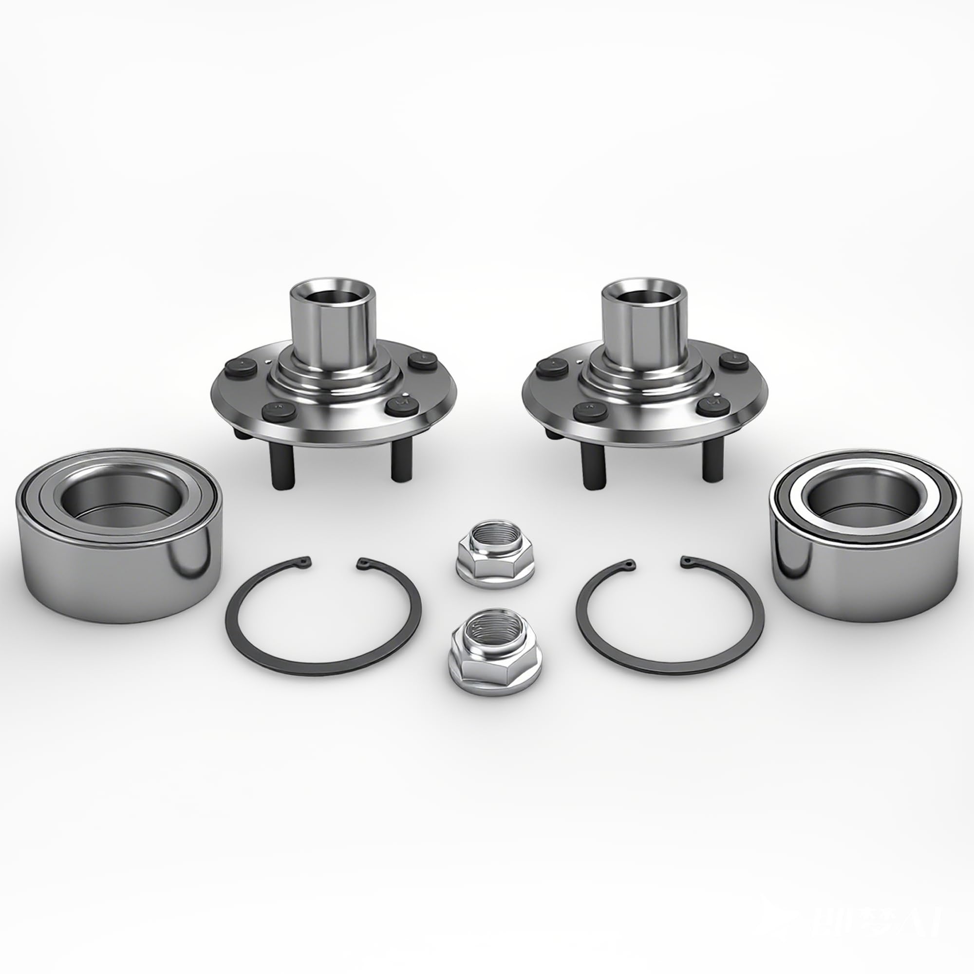 Photo 1 of KeleHD 2 Pair Front Wheel Hub Bearing Assembly with 5-Lug, Left and Right, for Honda Odyssey 2005 2006 2007 2008 2009 2010, OE D930000, NT510086