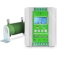 iSunergy 1000W Wind Solar Hybrid Charge Controller 12V/24V MPPT Boost Charge Regulator with LCD Display and Free Dump Load accurate (600W Wind + 400W Solar)