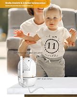 HelloBaby Baby Monitor Camera 2x Zoom Night Vision 355° Pan 120° Tilt 1000ft view 3