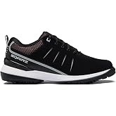 SQAIRZ SPEED2 LT Men's Waterproof Spiked Golf Shoes | Lightweight waterproof golf shoes with spikes, patented wide toe box, cushioned midsole, heel stabilizer, replaceable spikes
