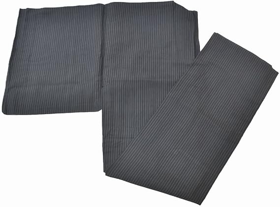 Amazon リサイクル 男 着物 中古 男物 長着 綿麻 浴衣 古今 美品 縞文様 黒系 Jj2242b 着物 通販