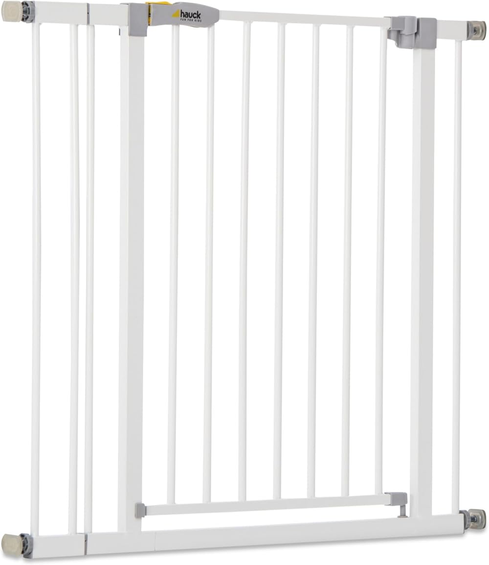 hauck Safety Gate for Doors and Stairs Open N Stop KD 84-89 cm White