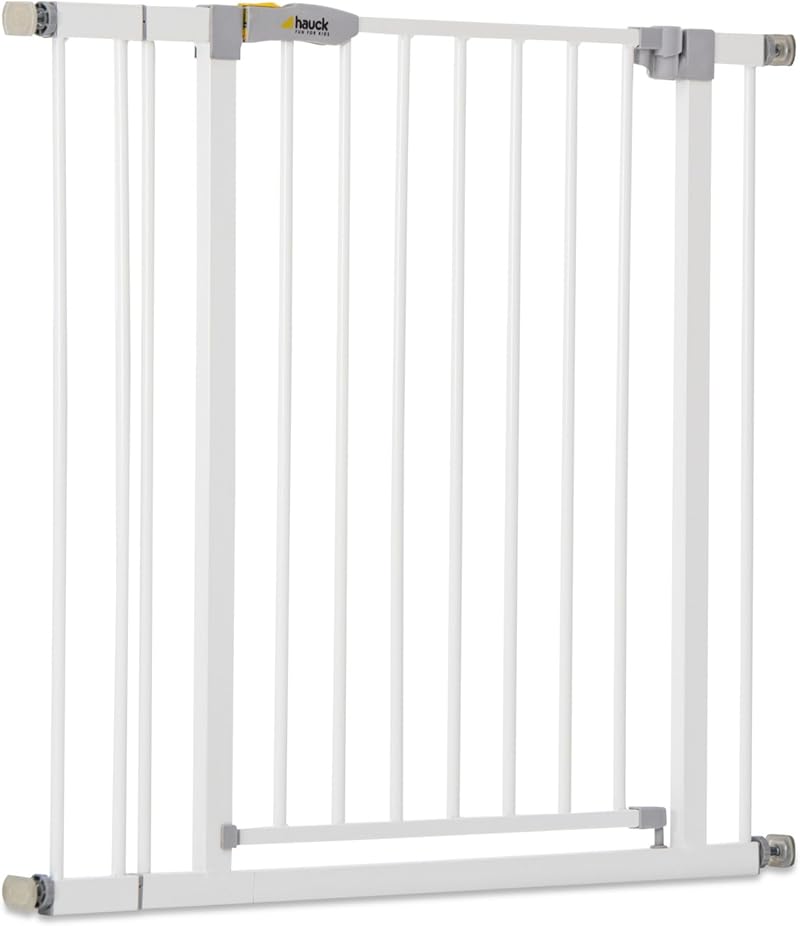 hauck Safety Gate for Doors and Stairs Open N Stop KD 84-89 cm White