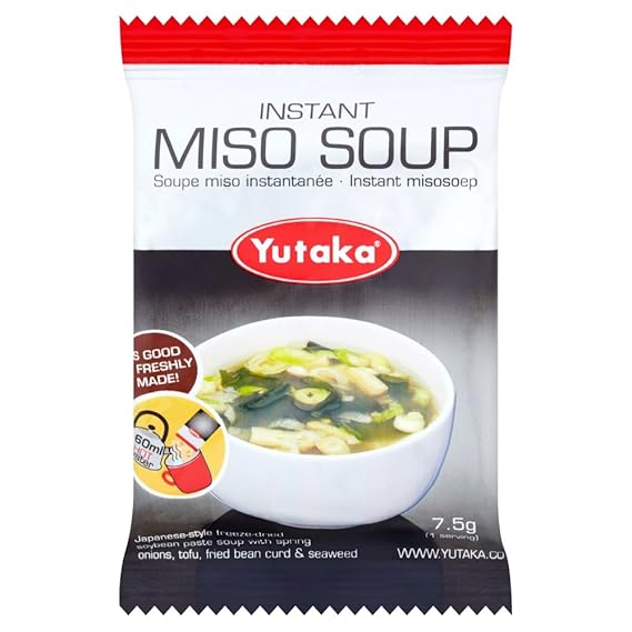 Yutaka Instant Miso Soup, 7.5 g Amazon.co.uk Grocery