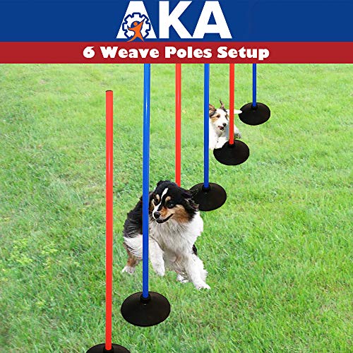 AKA Agility Training Set | Weave Pole & Hurdle|