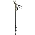 Allen Company Axial EZ-Stik Shooting Stick - Adjustable Rifle Rest - Monopod for Hunting and Scope Zeroing - Portable Rest for Rifles - Extends From 33"-61", Green