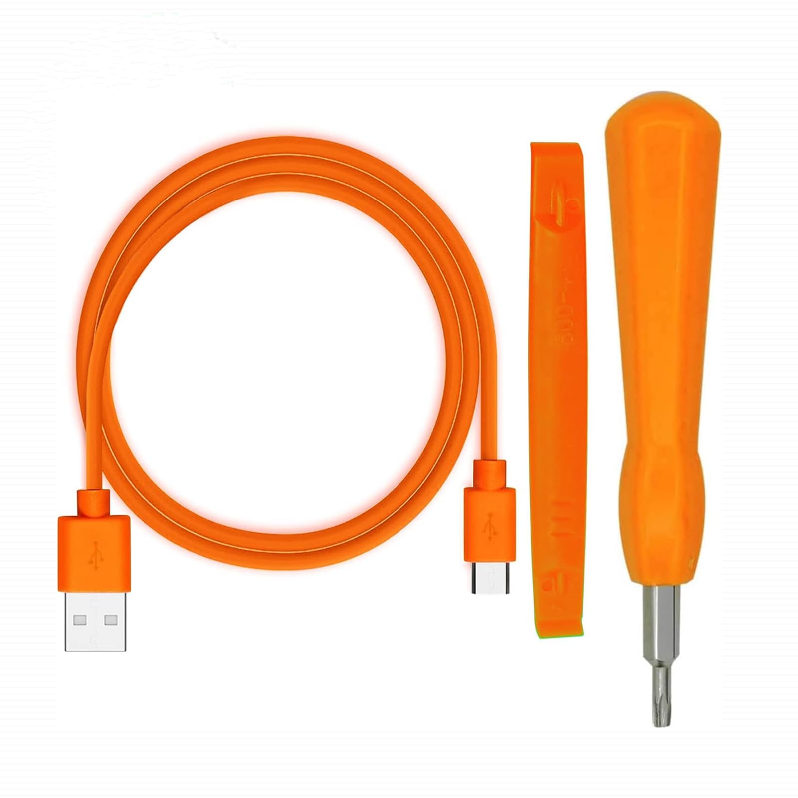 Ring Doorbell Screwdriver Replacement & Charger Charging Cable Cord, Fit Video Doorbell, Video Doorbell 2 3 and Pro & Elite Ring Doorbell Security Screw