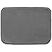 Dual Dish Drying Mat - Dual Sided Microfiber Absorbent Machine Washable Multipurpose 18 X 24 (Grey)