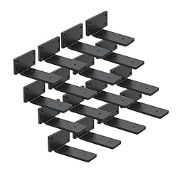 16 Pack Shelf Brackets 5 Inch Floating Shelf