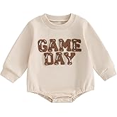 Amnnchya Newborn Baby Girl Boy Fall Clorhes Sweatshirt Romper Letter Long Sleeve Rompers Winter Infant Cute Outfits