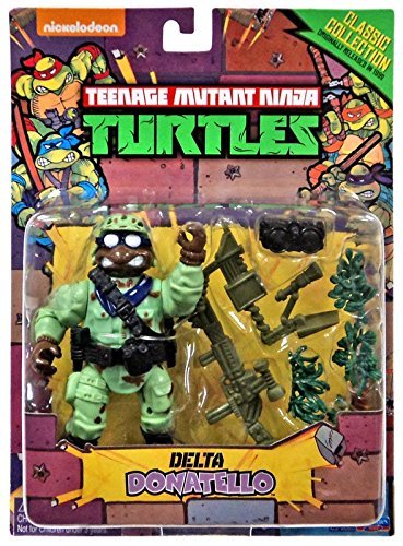 Teenage Mutant Ninja Turtles, Classic Collection, Delta Donatello Action Figure, 4 Inches