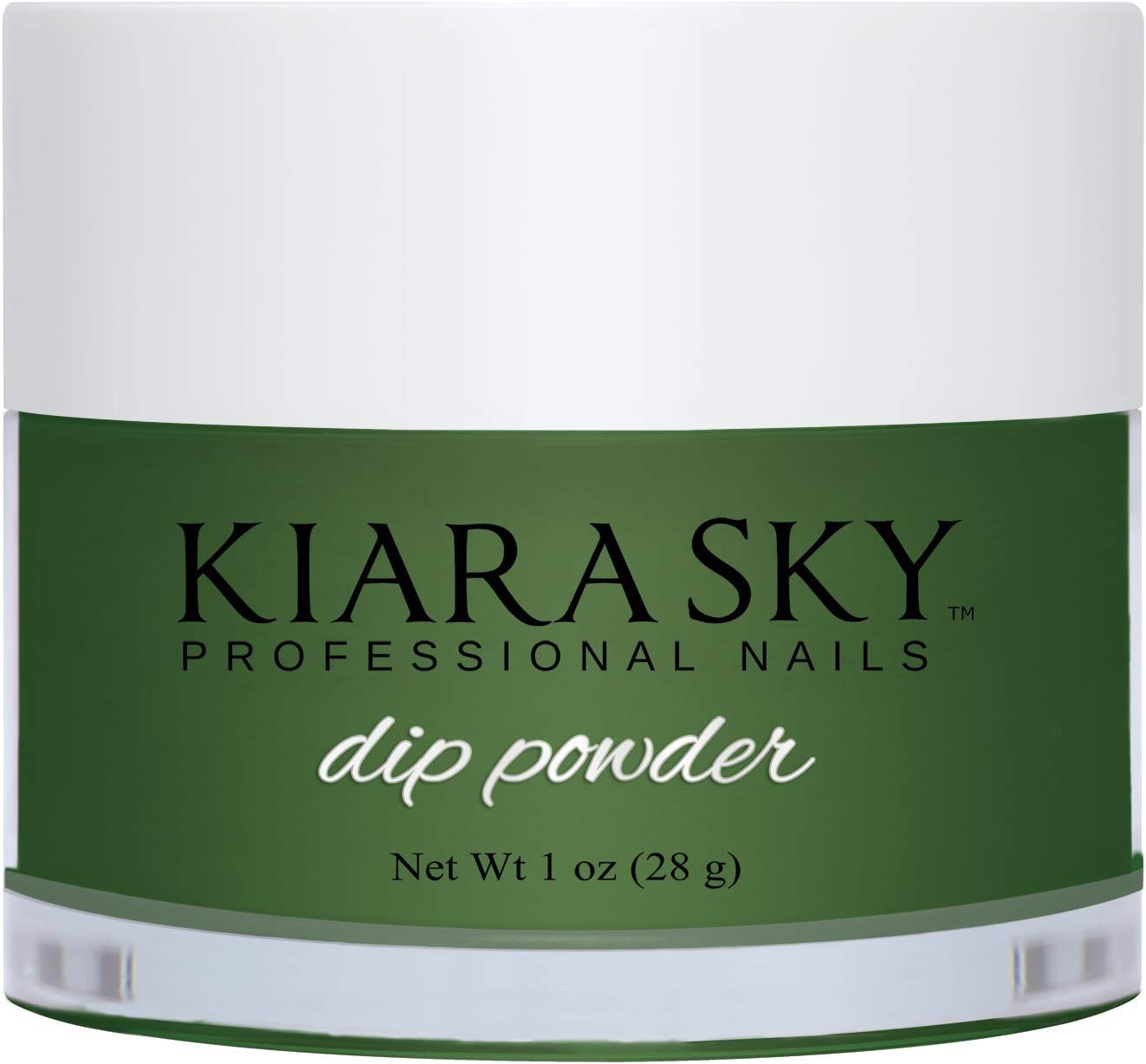 Kiara Sky Professional Nails, Nail Dipping Powder 1 oz. - Green tones (Dynastea)
