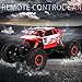 Arshiner RC Rock Crawler Monster Truck 1:18 Scale Rechargeable Battery 25KM/H High Speed 2.4Ghz 4WD Shock-Proof Off-Road Vehicle RC car Kids (Red)