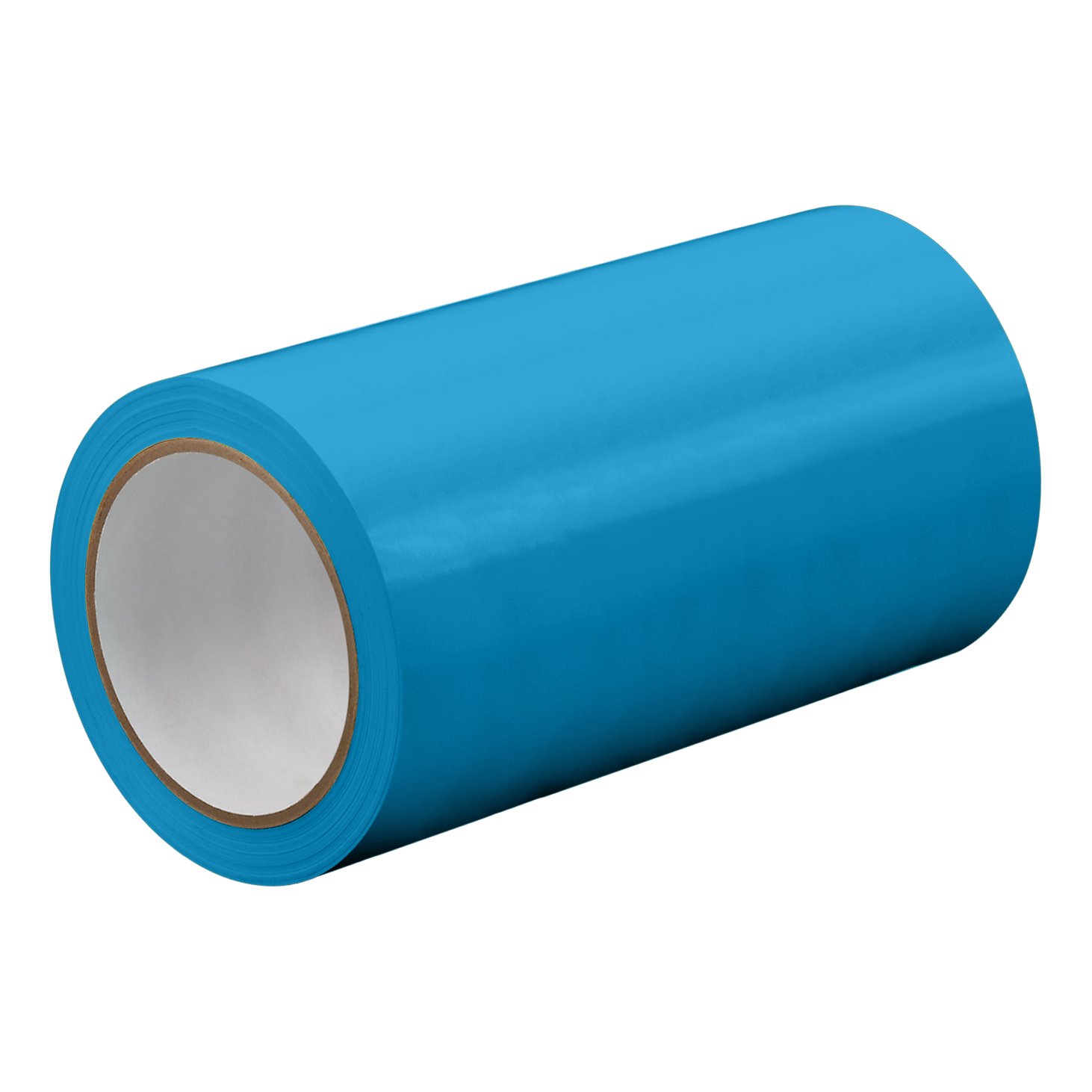 TapeCase TC414 35.5IN X 72 YD LT BLUE Light Blue UPVC/Rubber Adhesive Film Tape, 0.0023" Thick, 72 yd. Length, 35.5" Width, 1 Roll