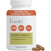 Perelel Womens Fertility Support Multivitamin with CoQ10 &amp; NAC | Antioxidant Supplement for Reproductive Support, N-Acetyl-L-Cysteine, Acai Berry, Soy &amp; Gluten Free, Non-GMO, 60 Capsules