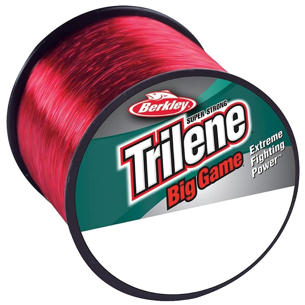 Berkley Trilene® Big Game™, Fishing Line, Monofilament, Allround Fishing,Unisex, Red, 0.45mm | 12.5kg | 27lb | 600m — image 1