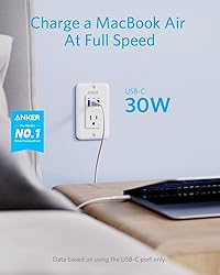 Anker USB C Wall Outlet, PowerExtend USB-C Wall