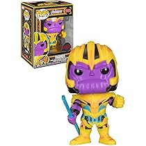 FUNKO POP! Blacklight: Marvel 4 Pack Captain America / Iron Man