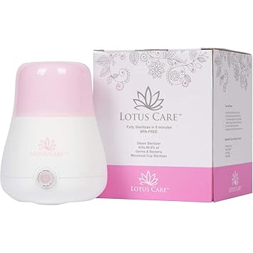 iHoans Lotus Care - Esterilizador de copa menstrual a vapor ...