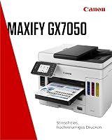 Canon MAXIFY GX7050 All-in-One Wireless Inkjet Printer Copier Scanner Fax view 2