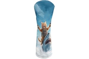 LVEWYB Golf Club Head Covers for Driver Fariway Wood Headcover Hybrid Head Covers Universal for Driver Fairway Wood Golf Club