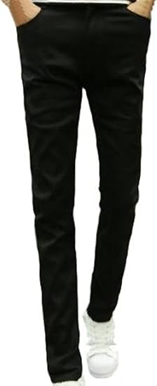 Amazon Kiritoa キリトア メンズ スキニー パンツ デニム ブラック ジーンズ W71 5cm ブラック ジーンズ 通販