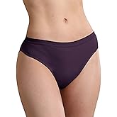 REELINDRY Absorbent Incontinence Underwear for Women Washable, 2 oz Leakproof Ladies Panties for Bladder Leakage 1 Pack (Berry, L)