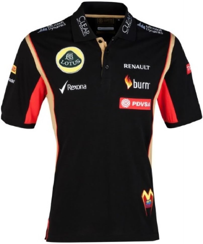 Lotus F1 Team Mens Polo Shirt PDVSA Pastor Maldonado 2014/5