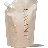 L'AVANT Collective Luxury Hand Lotion Refill - Fresh Linen High Performing Moisturizing Hand Cream for Dry, Cracked Hands Fragrance - Shea Butter Heal & Restore Softens Skin Fresh Linen 20 Oz