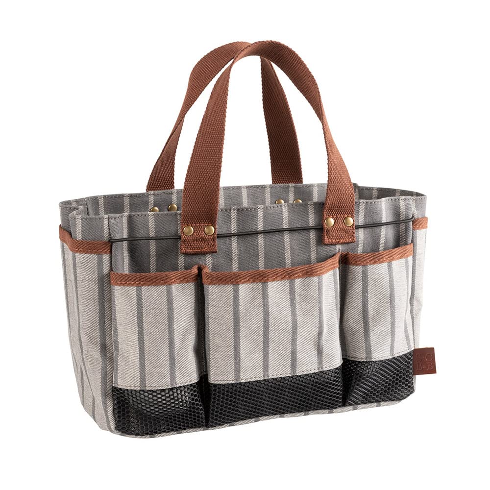 Sophie Conran Burgon & Ball Garden Tool Storage Bag with 8 Pockets, Grey