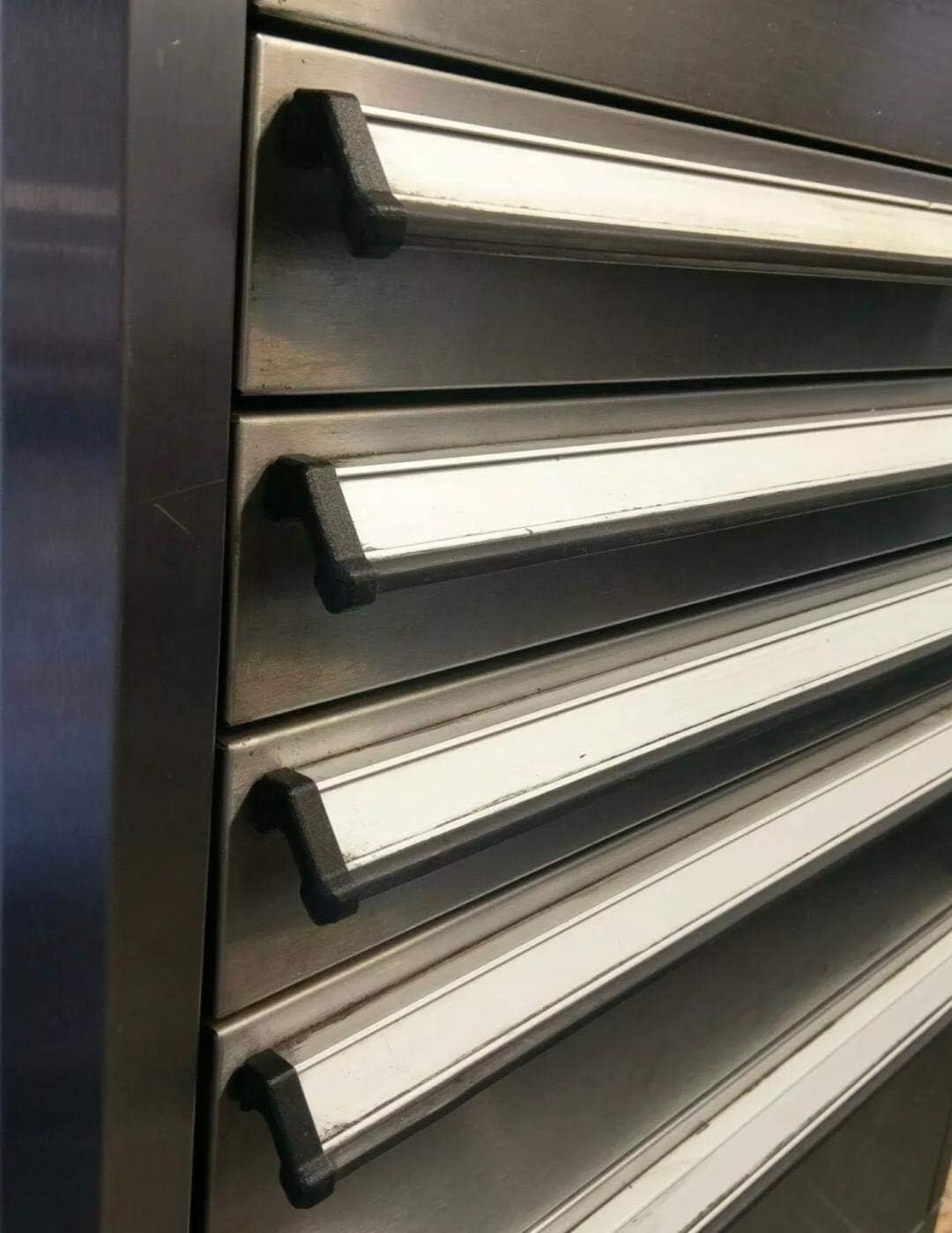 husky tool box drawer slides on Kobalt Tool Box Drawer Handle Endcaps 12 Pieces For 6 Drawers Amazon Com