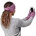 TrailHeads Women's Space Dye Knit Ponytail Headband - light purple