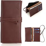 PORTAFOGLIO IN VERA Pelle Ultra Slim Verticale per Carte E Monete - Unisex EUR 38,99 - IT