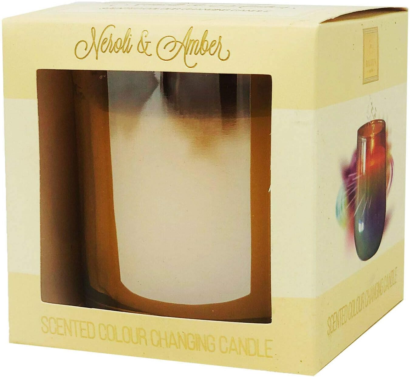 Neroli & Amber Scented Candles in Jars Long Burn Scented Candles 40