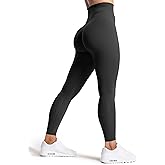 Olmlmt No Front Seam Workout Leggings for Women Tummy Control Butt Lifting Leggings Buttery Soft Gym Yoga Pants