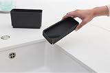 Brabantia Sink Organiser with Removable Tray Dark Grey 19x8.5x11.5 cm view 5