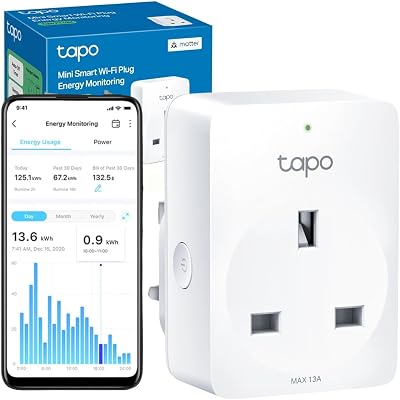Tapo P110MA Smart Plug Matter Certified Energy Monitoring Alexa
