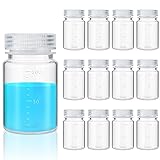 Tatuo 12 Pcs 3 oz 100ml Polypropylene Reagent
