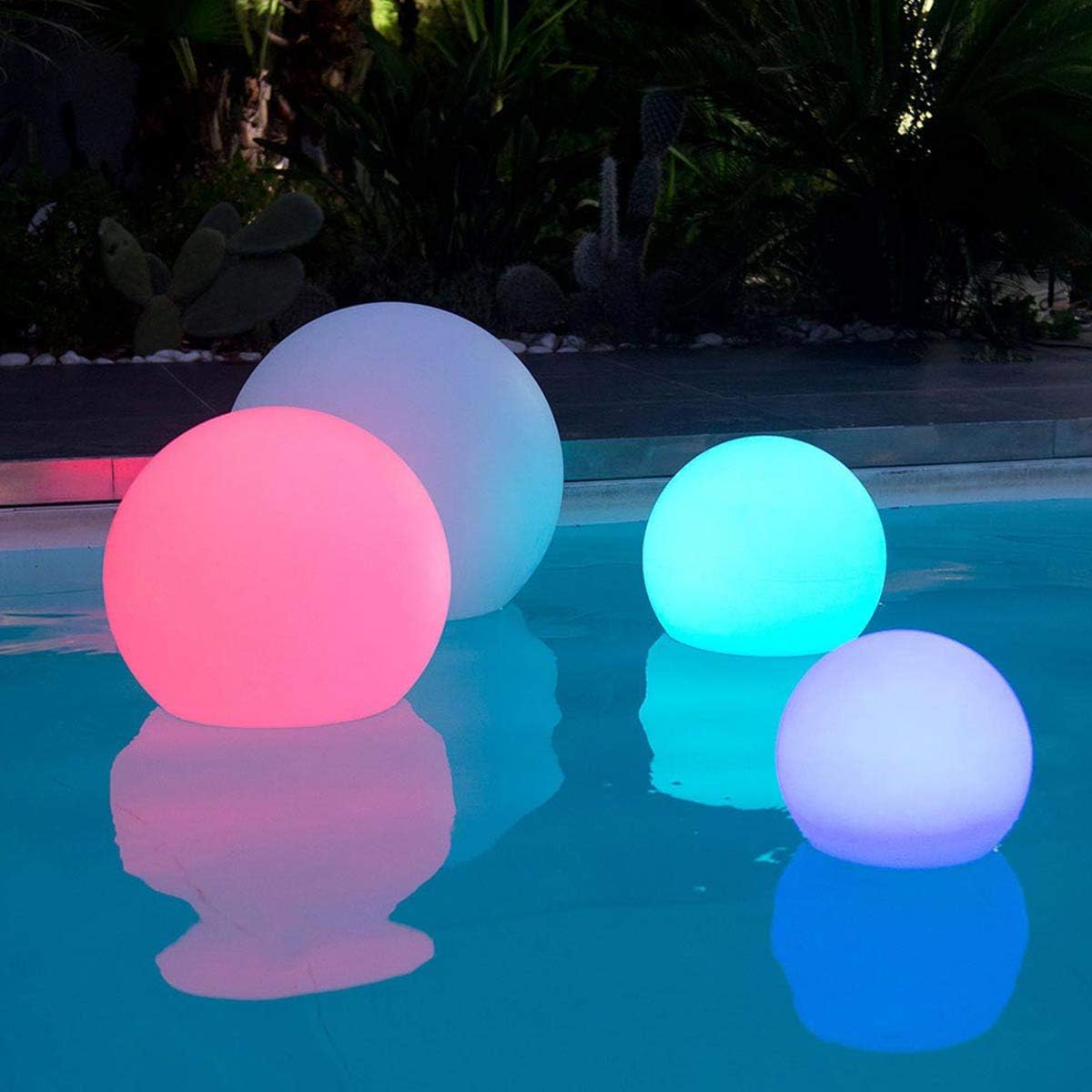 Eclairage Pour Enfants Luminaires Interieur Loclic Com Boule Lumineuse Sans Fil Flottante Led Multicolore Dimmable C cm Avec Telecommande Et Socle A Induction