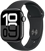 Amazon.com: Apple Watch Series 10 (GPS, 42MM) Jet Black Aluminum