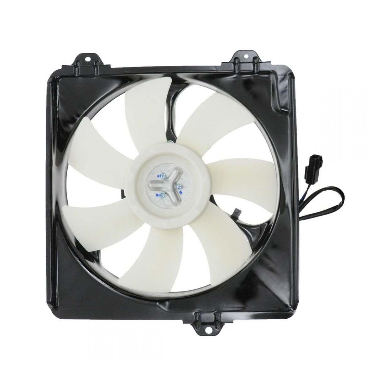 Passenger RH Right Side A/C Condenser Cooling Fan Assembly